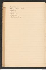 k.k. naturhistorisches Hofmuseum, Index Intendanzakten 1889, Seite 8
